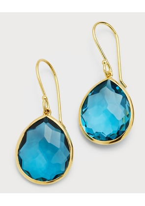 Small Teardrop Earrings in 18K Gold