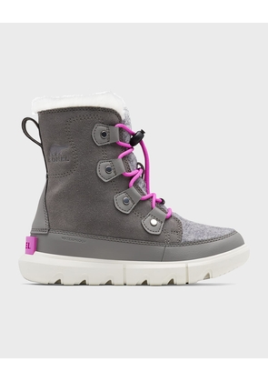 Kid's Exploder Water-Resistant Snow Boots