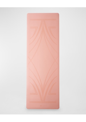 Infinity Yoga Mat Diamond Align Coral, 5mm