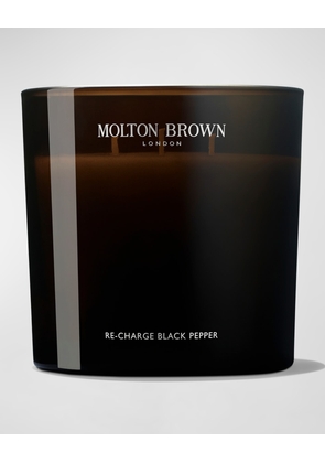 Re-Charge Black Pepper Luxury Scented 3-Wick Candle, 21.16 oz.