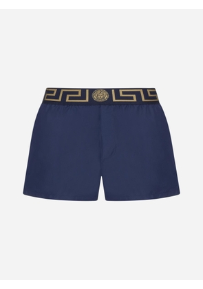 Versace Greca And Medusa Swim Shorts