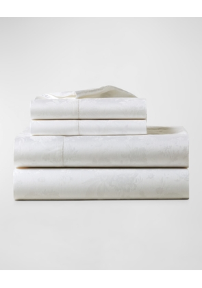 Bethany King Jacquard Organic Cotton Fitted Sheet