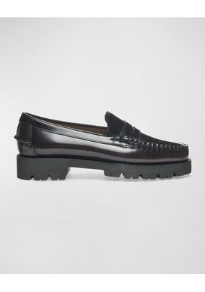 Dan Casual Lug-Sole Penny Loafers