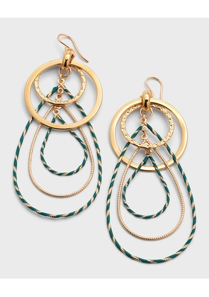 Multi-Link Wrapped Earrings