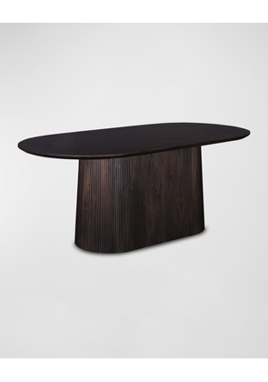 Mina 79' Oval Dining Table