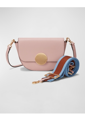 Lottie Saddle Leather Crossbody Bag