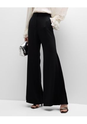 Lydia Flare Pleated Pants