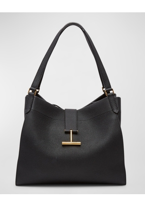 Tara Large Tote in Grained Leather