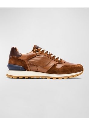 Men's Quarry Hill Leather and Suede Low-Top Sneakers