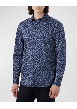 Men's James Paisley-Print OoohCotton Sport Shirt