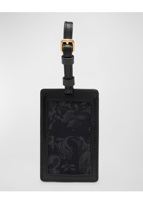 Jacquard Embroidered Luggage Tag