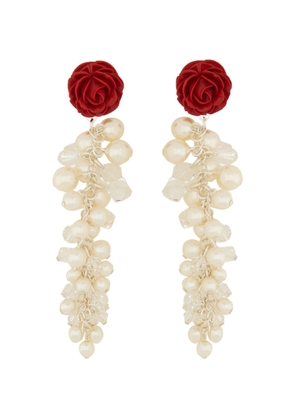 Magda Butrym Rosedrop Dangle Earrings