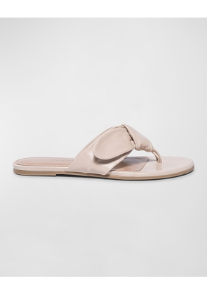 Calfskin Thong Slide Sandals