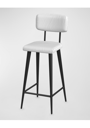 Solis Leather Counter Stool, 26'