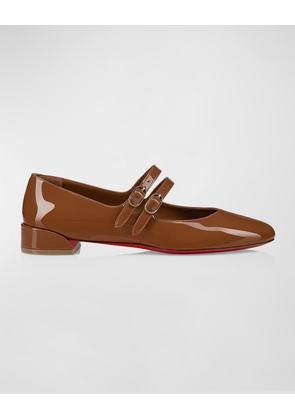 Sweet Jane Patent Red Sole Ballerina Flats