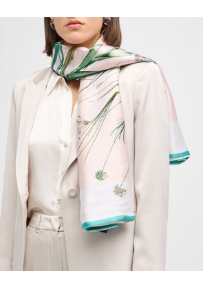 Vivienne Double-Sided Silk Scarf