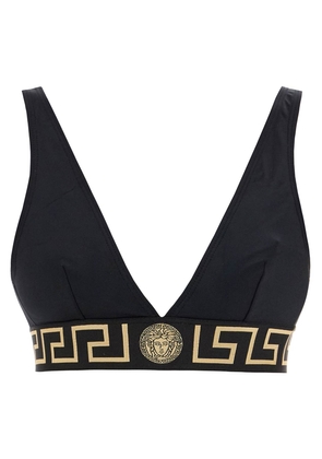 Versace top Bikini With Greek Border Trim