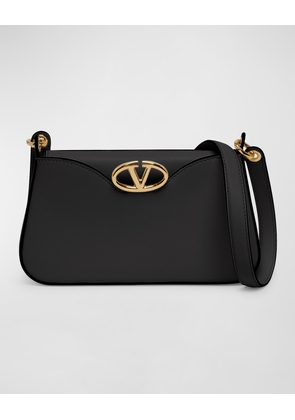 The Bold VLOGO Calfskin Leather Crossbody Bag