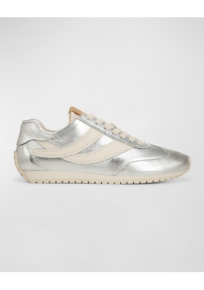 Oasis Metallic Leather Retro Sneakers