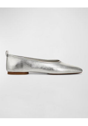 Vivian Metallic Ballerina Flats