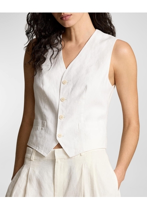 Linen-Cotton Vest