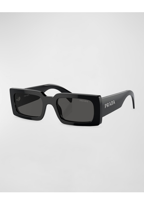 Men's Acetate Rectangle Sunglasses