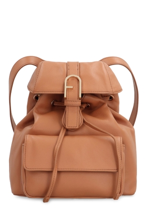 Furla Flow S Leather Backpack