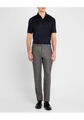 Men's Wool Flannel Trousers