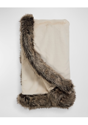 Weighted Luxury Faux Fur Throw Blanket