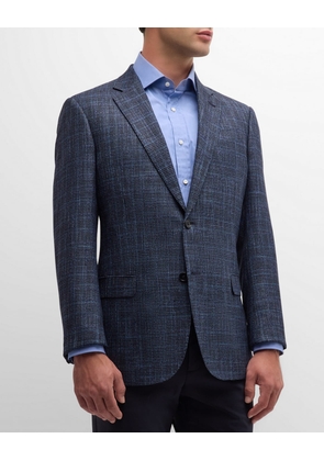 Men's Windowpane Sport Coat