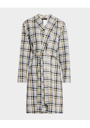 Men's Cozy Comfort Flannel Robe