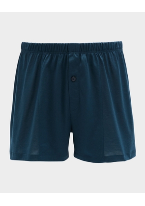 Men's Sporty Mercerized Cotton Boxers