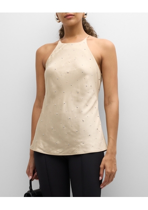 Briar Embellished Satin Top