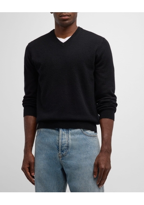 Men's Cashmere V-Neck Sweater