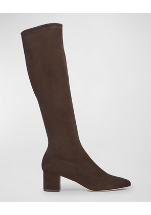 Eldon Stretch Suede Knee Boots