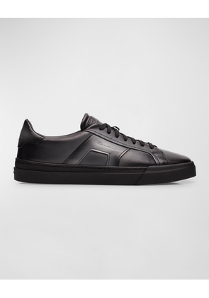 Men's DBS Soft Burnished Calfskin Low-Top Sneakers