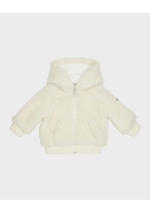 Girl's Teddy Fleece Faux Fur Jacket, Size 3M-3