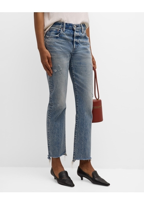 Nokomis Straight Distressed Jeans