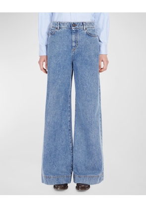 Vega Wide-Leg Denim Jeans