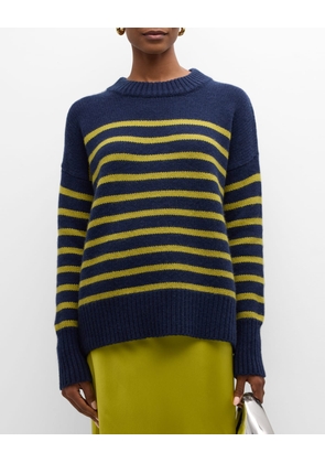 Marin Striped Wool Cashmere Sweater