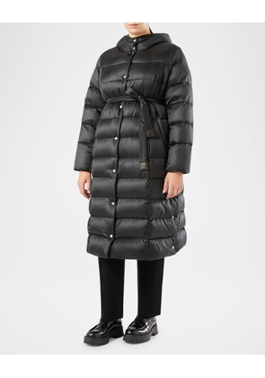 Plus Size Cerea Hooded Puffer Coat