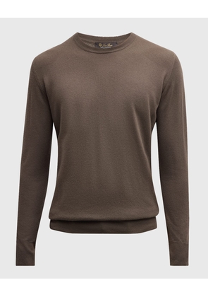 Men's Baby Cashmere Crewneck Sweater