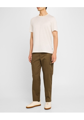 Men's Straight Twill Cargo Pants