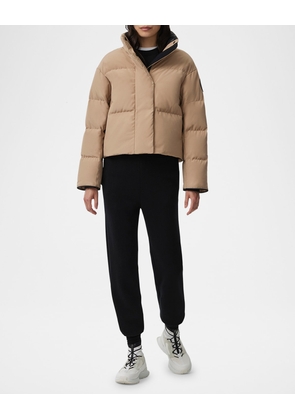 Grandview Water-Repellent Cropped Puffer Jacket