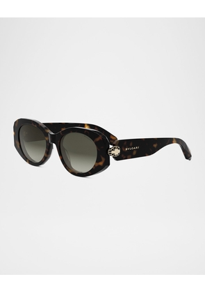 Serpenti Oval Sunglasses