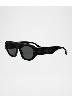 Men's Fendigraphy Square Sunglasses