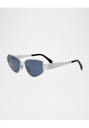 Triomphe Metal Cat Eye Sunglasses