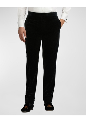 Men's Gregory Hand-Tailored Velvet Trousers