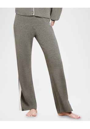 CozyChic Ultra Lite Ribbed Split-Hem Pants