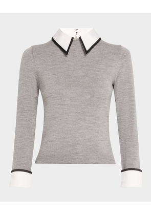 Porla Collared Sweater